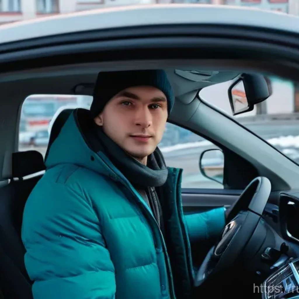 도로교통사 실습 경험이 중요한 이유 - **Prompt:** A photorealistic image of a young adult, wearing a sensible winter jacket and hat, confi...