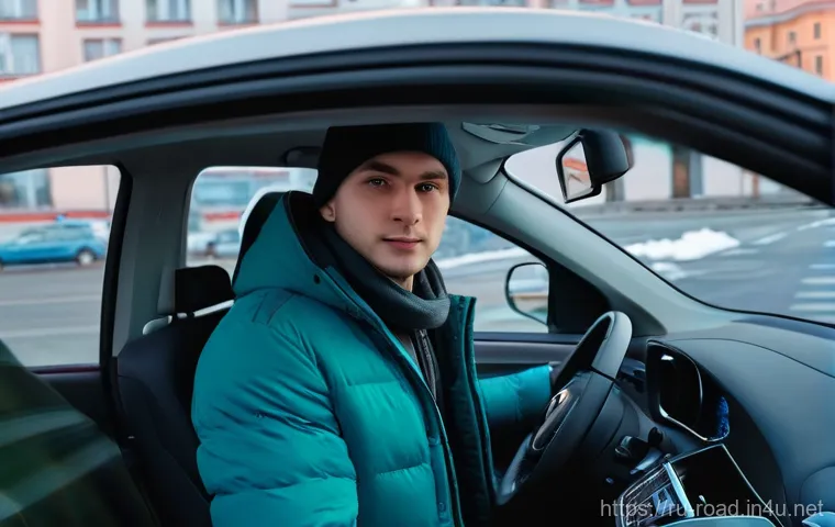 도로교통사 실습 경험이 중요한 이유 - **Prompt:** A photorealistic image of a young adult, wearing a sensible winter jacket and hat, confi...